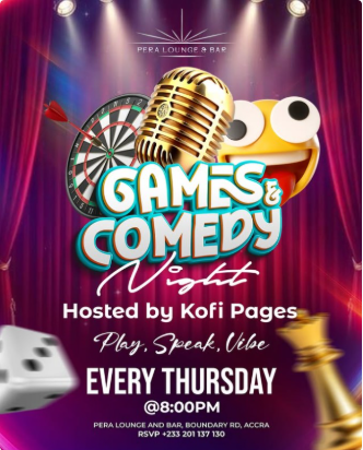 Games & Comedy Night - Event Image